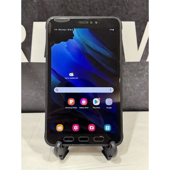 Samsung Galaxy Tab Active 3 SM-T570 8" 128GB, Black READ - Picture 1 of 6